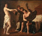 GRAMATICA, Antiveduto Rape of the negro girl oil painting reproduction